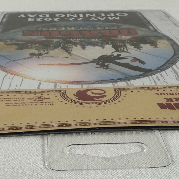 Epic Universe How to Train Your Dragon Isle of Berk May 22 2025 Die Cut Magnet - Picture 2 of 6